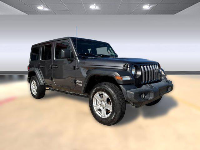 used 2020 Jeep Wrangler Unlimited car, priced at $19,488