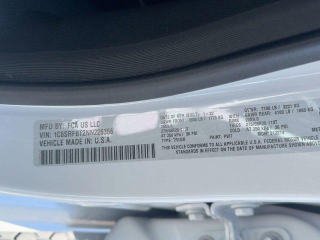 used 2022 Ram 1500 car, priced at $33,988