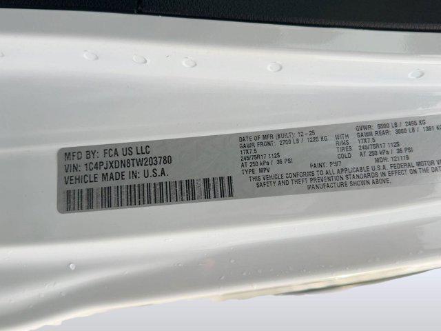 new 2026 Jeep Wrangler car, priced at $40,091