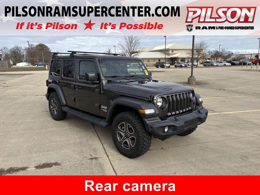 used 2020 Jeep Wrangler Unlimited car, priced at $25,000