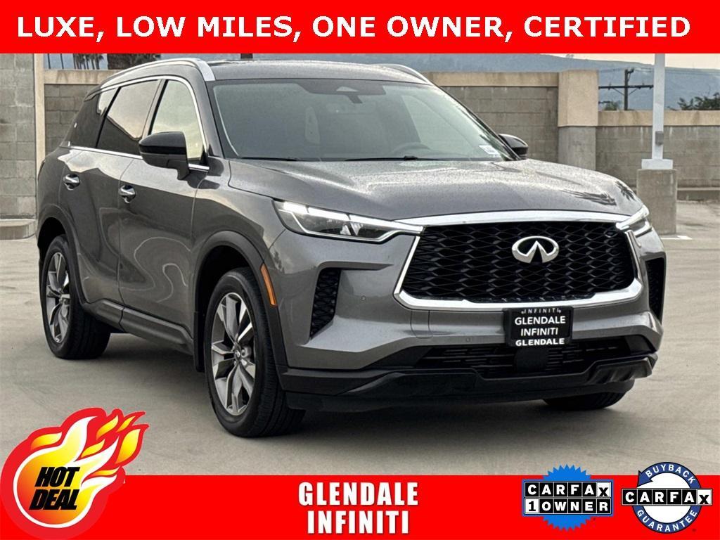 used 2025 INFINITI QX60 car, priced at $42,987