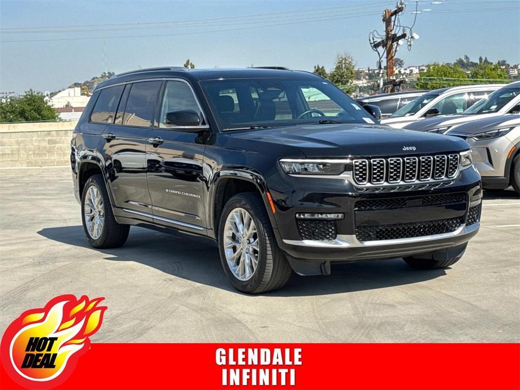 used 2021 Jeep Grand Cherokee L car, priced at $30,987