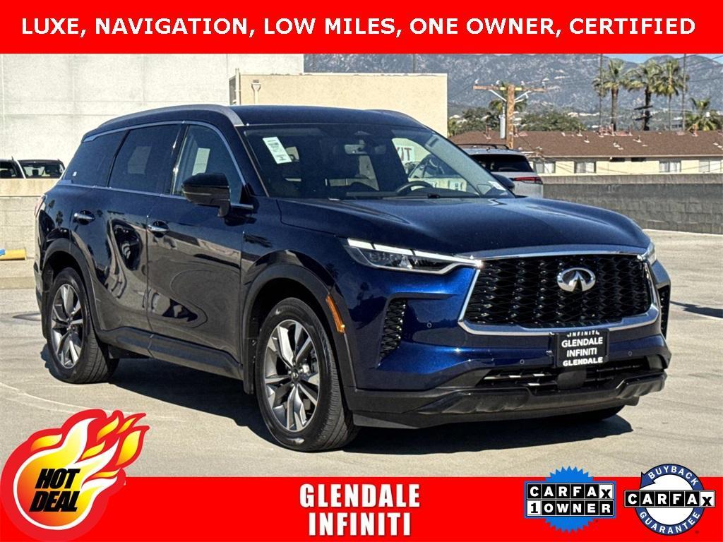 used 2025 INFINITI QX60 car, priced at $41,497