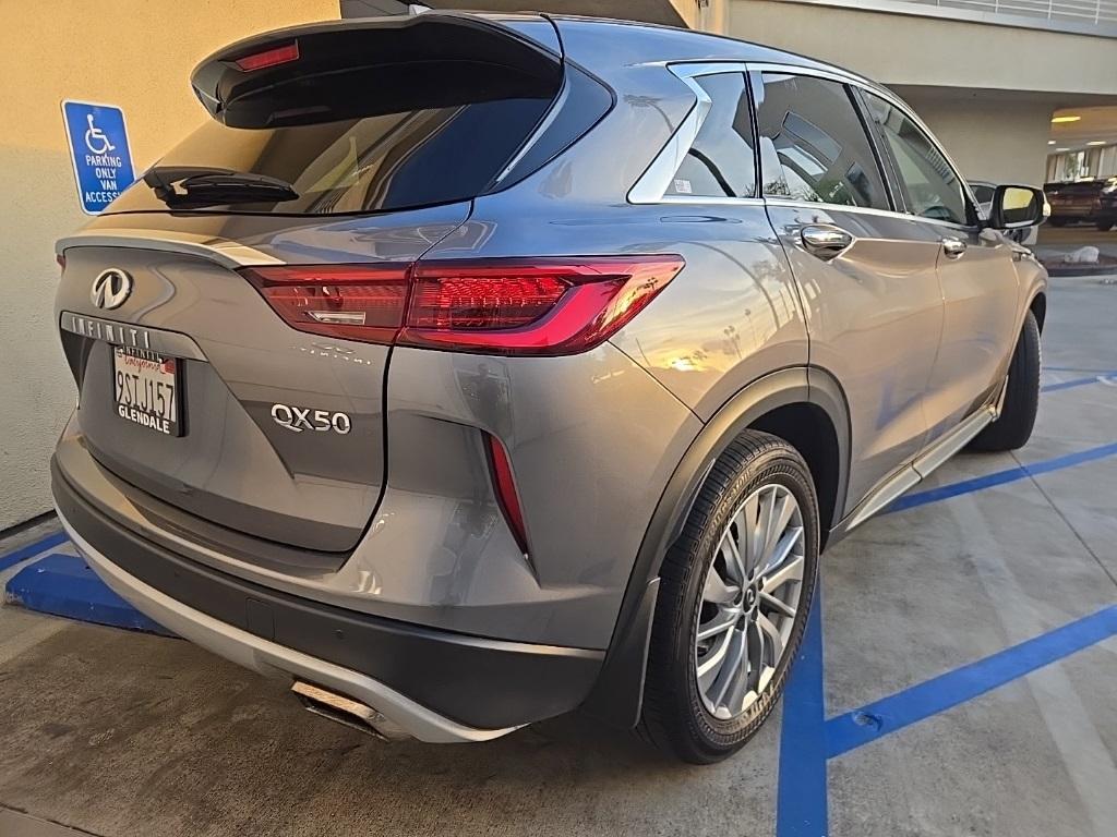 used 2025 INFINITI QX50 car, priced at $32,987