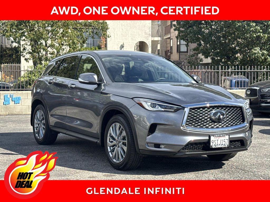 used 2025 INFINITI QX50 car, priced at $29,987