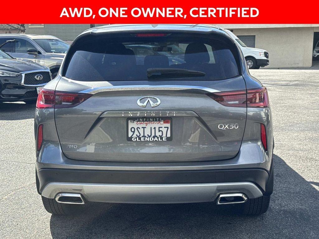 used 2025 INFINITI QX50 car, priced at $29,987