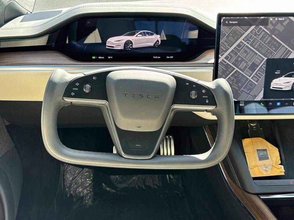 used 2021 Tesla Model S car, priced at $49,697