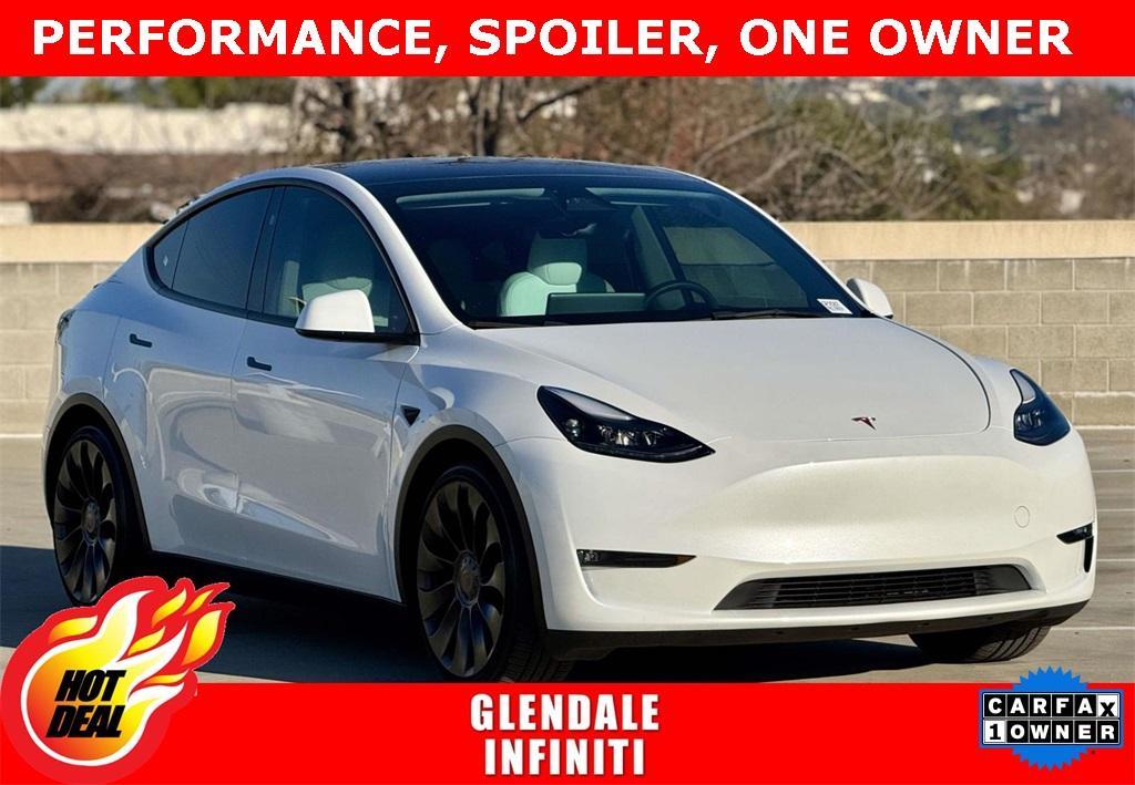 used 2023 Tesla Model Y car, priced at $34,497