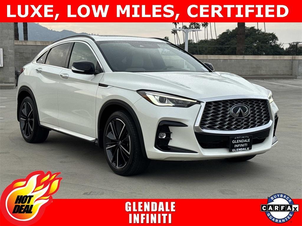 used 2023 INFINITI QX55 car, priced at $30,497