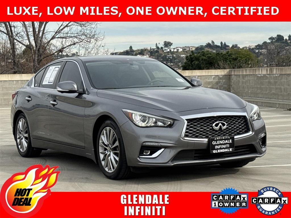 used 2023 INFINITI Q50 car, priced at $33,987