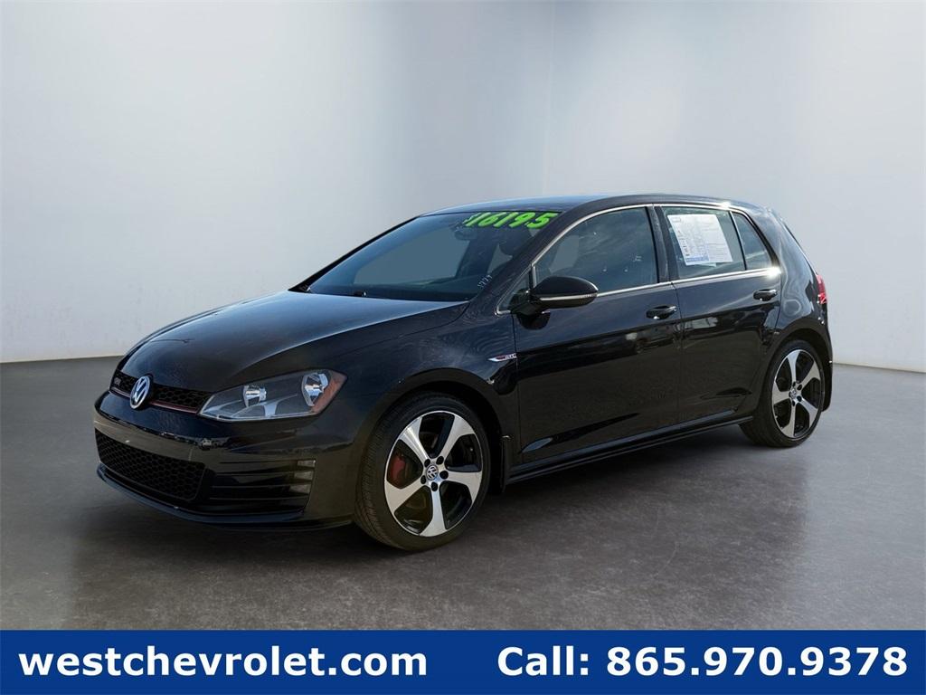 used 2017 Volkswagen Golf GTI car, priced at $16,195