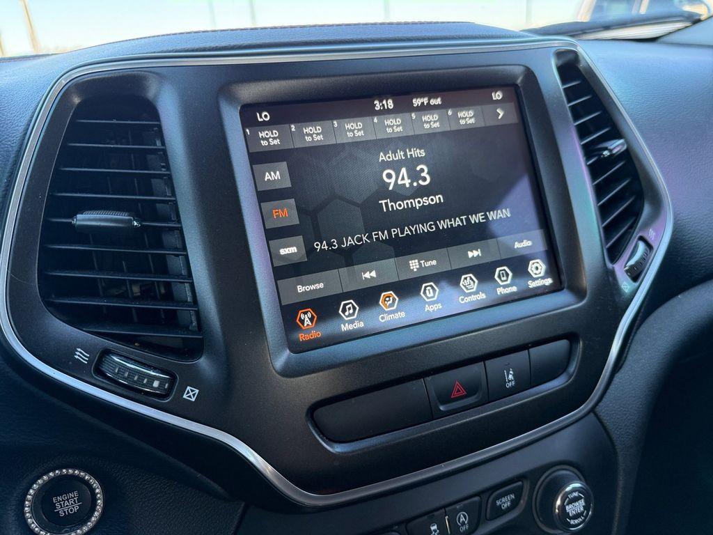 used 2022 Jeep Cherokee car, priced at $21,495