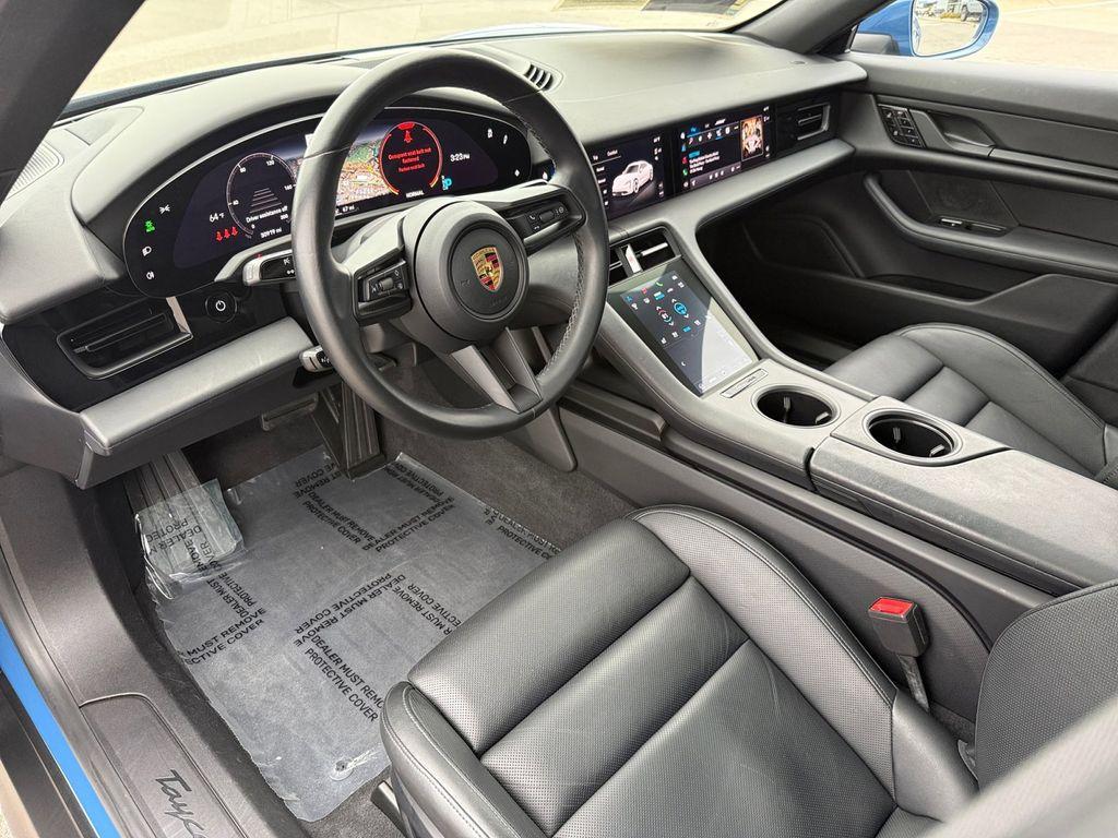used 2021 Porsche Taycan car, priced at $49,495