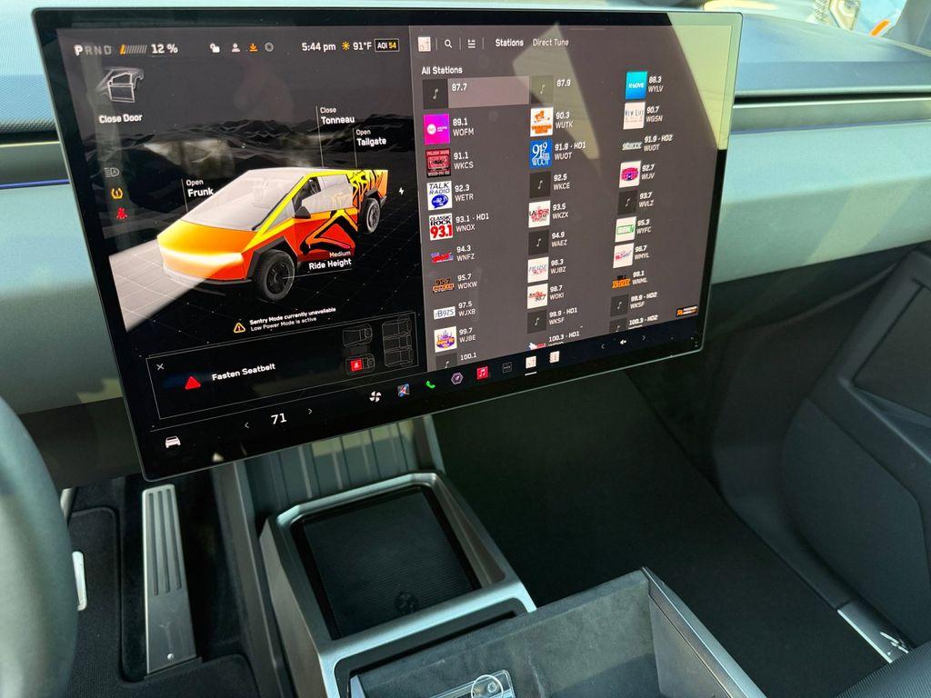 used 2025 Tesla Cybertruck car, priced at $77,695