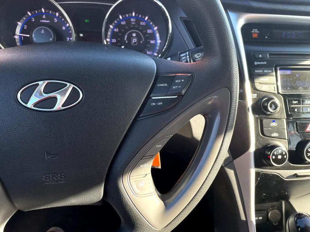 2014 Iridescent Silver Blue Pearl Hyundai SONATA