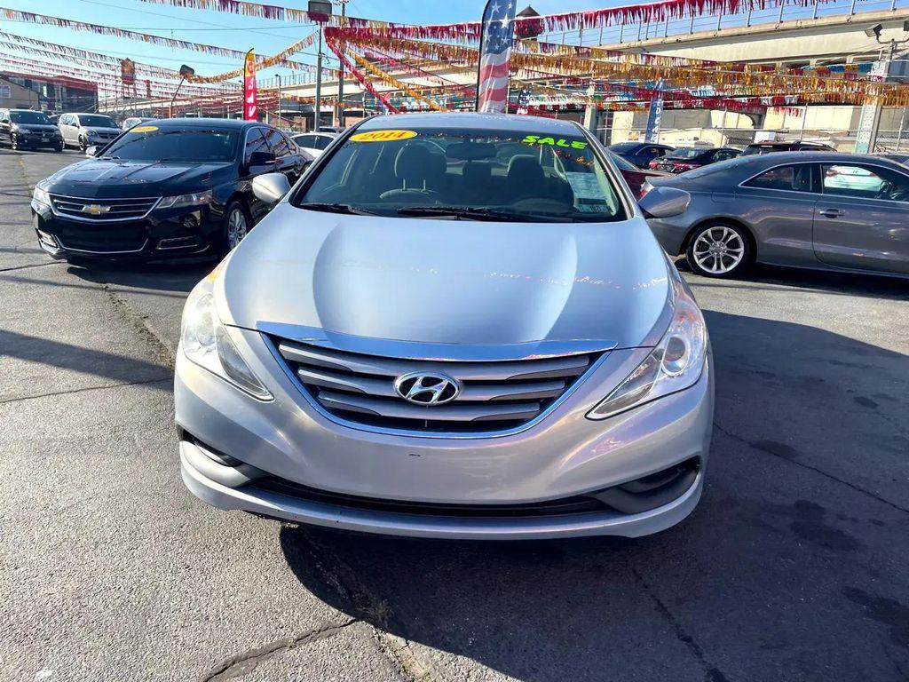 2014 Iridescent Silver Blue Pearl Hyundai SONATA