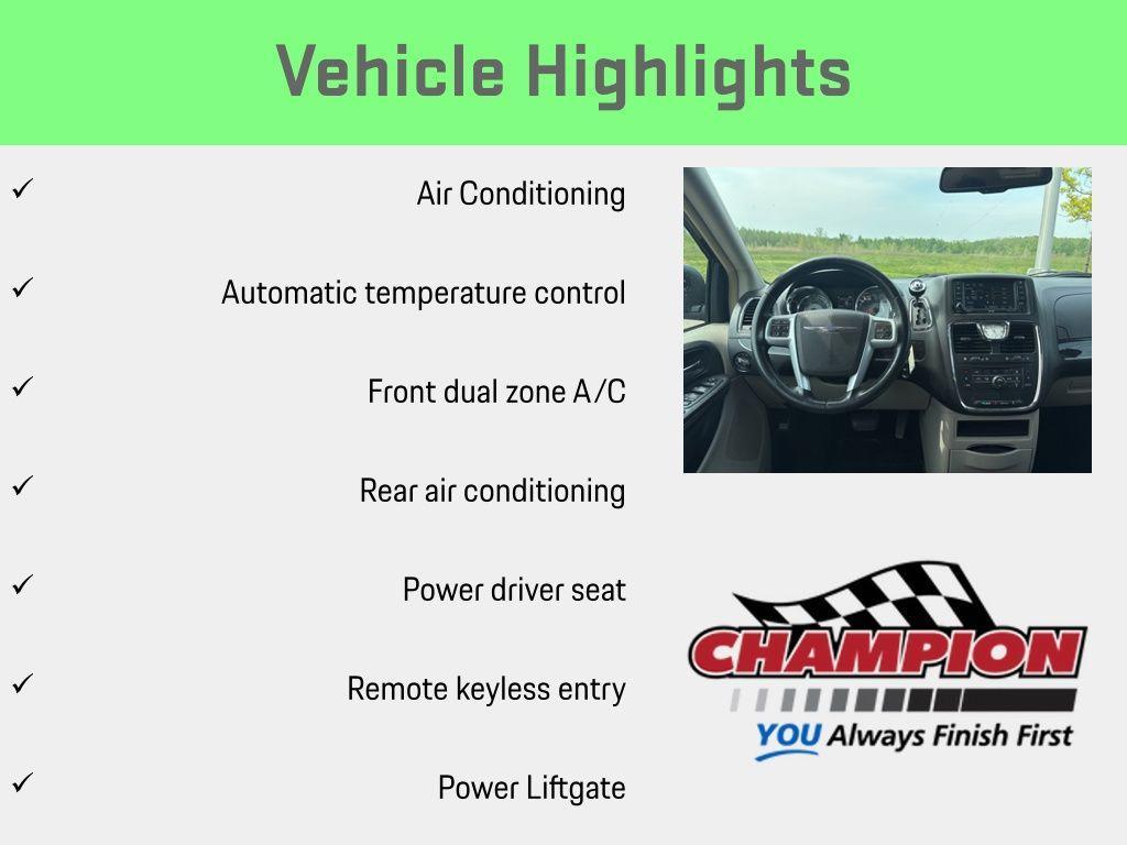 used 2014 Chrysler Town & Country car, priced at $8,554
