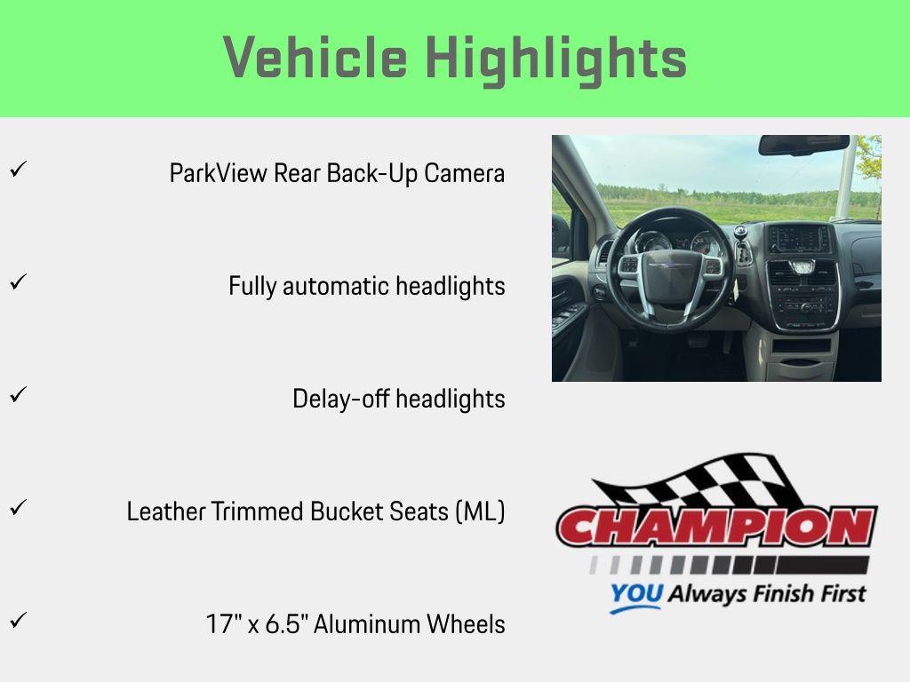 used 2014 Chrysler Town & Country car, priced at $8,554