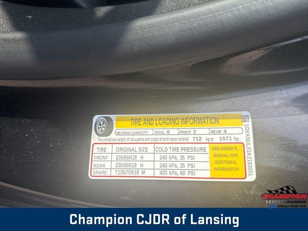 used 2019 GMC Acadia car, priced at $13,224