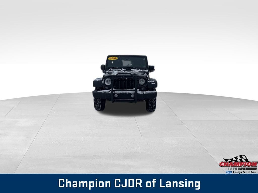 used 2016 Jeep Wrangler Unlimited car, priced at $21,954
