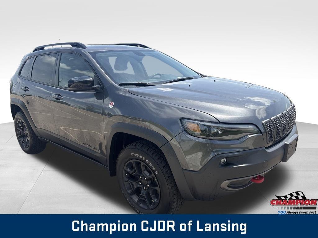 used 2022 Jeep Cherokee car, priced at $21,739