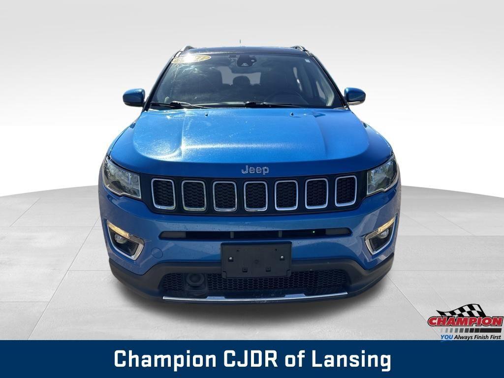 used 2021 Jeep Compass car, priced at $14,954