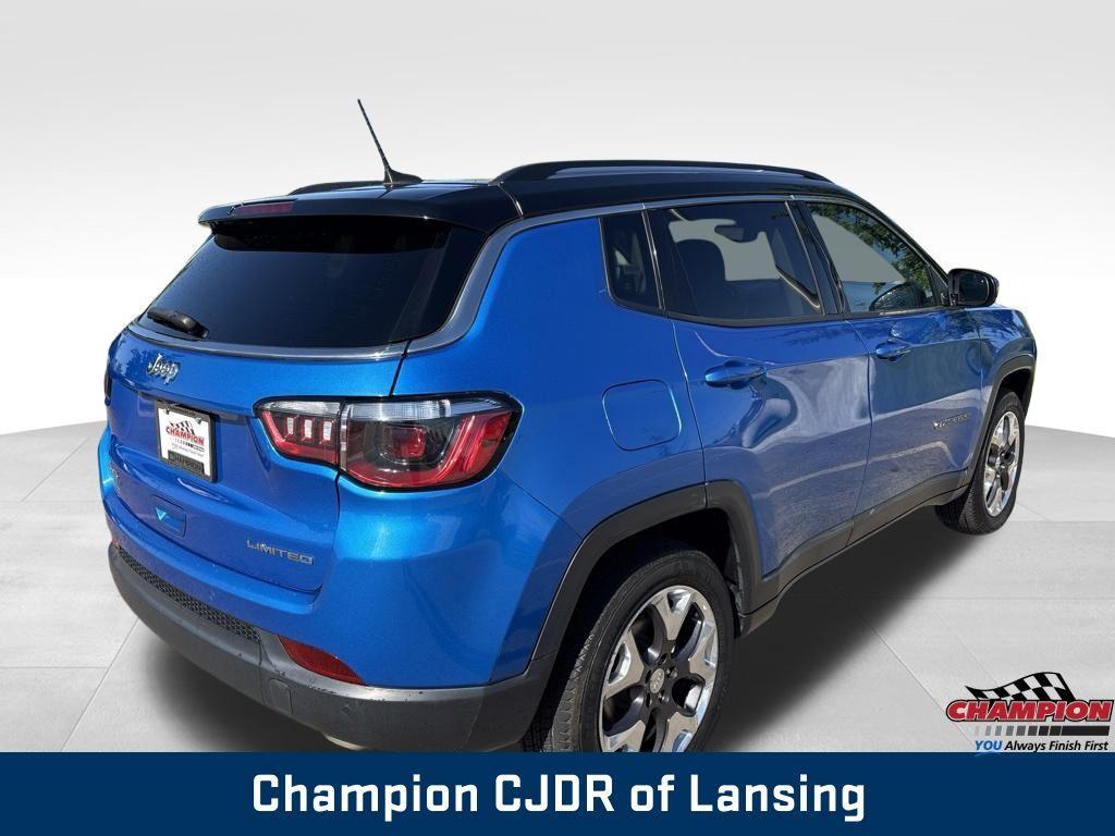 used 2021 Jeep Compass car, priced at $14,954