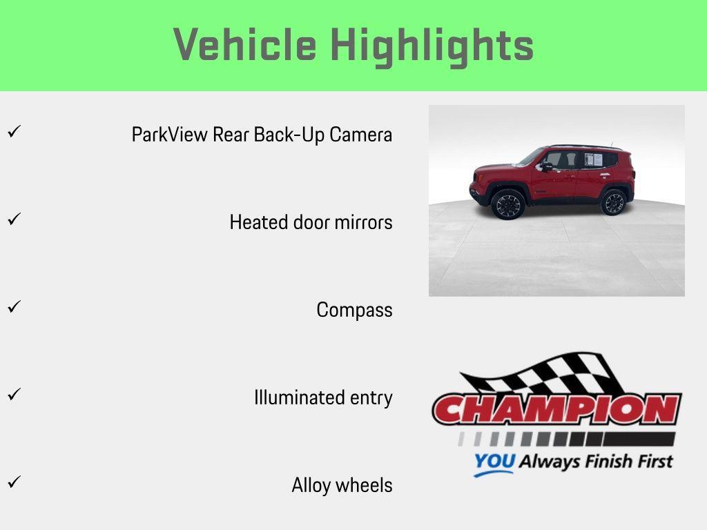 used 2023 Jeep Renegade car, priced at $16,698