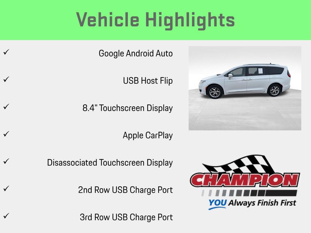 used 2018 Chrysler Pacifica car, priced at $12,954