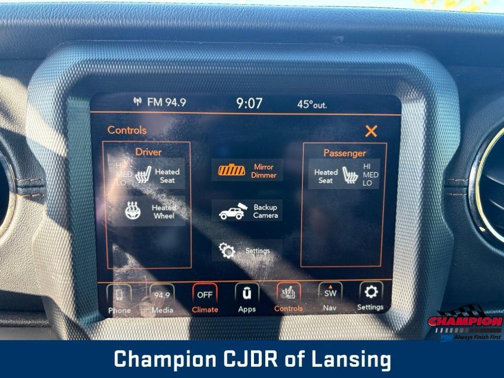 used 2021 Jeep Wrangler Unlimited car, priced at $34,100