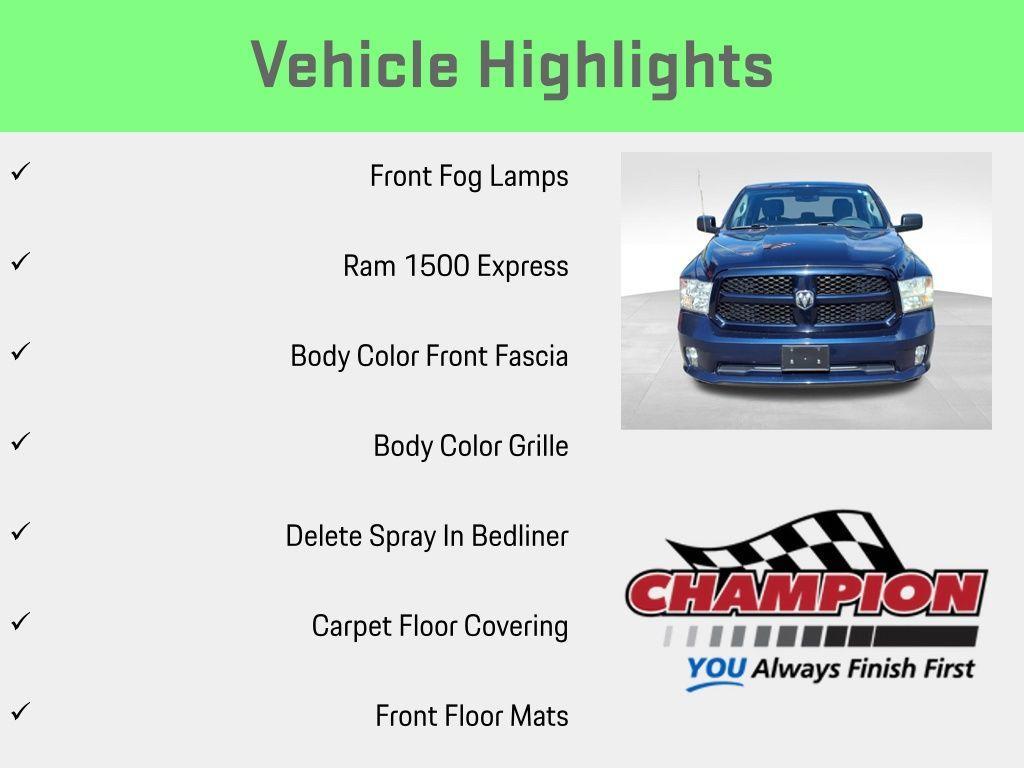 used 2018 Ram 1500 car, priced at $16,954