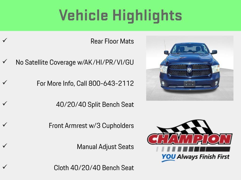 used 2018 Ram 1500 car, priced at $16,954