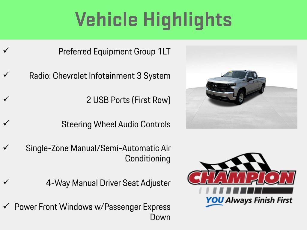 used 2020 Chevrolet Silverado 1500 car, priced at $24,353