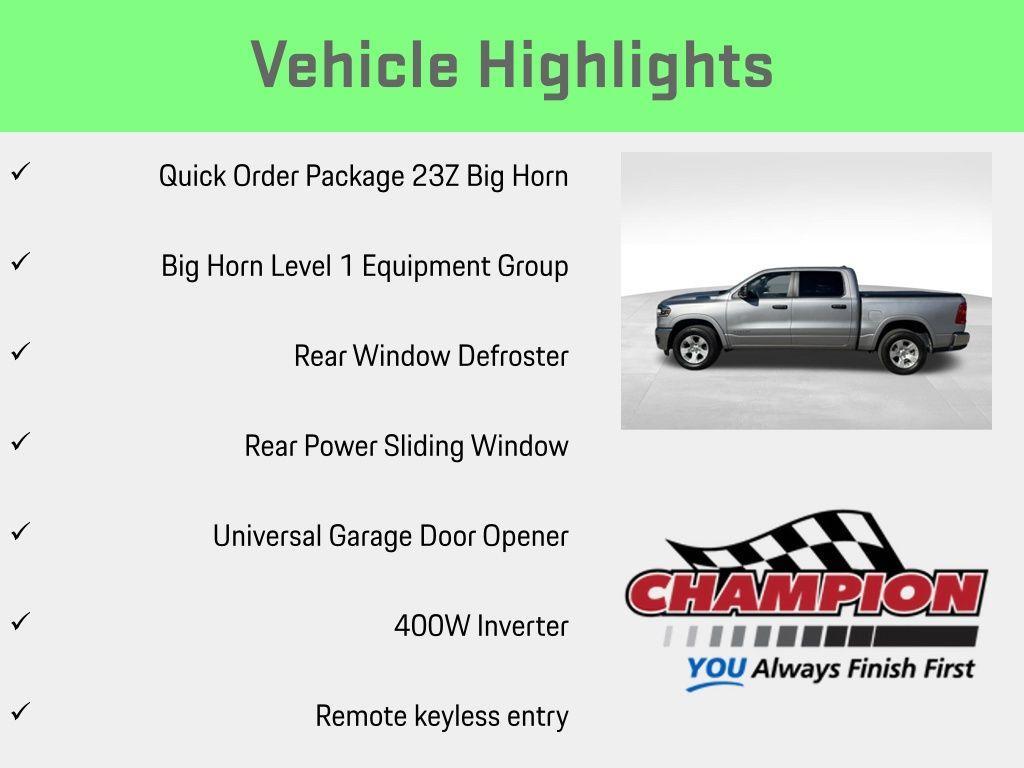used 2025 Ram 1500 car, priced at $35,954