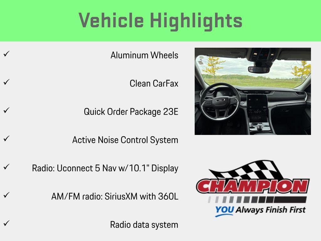 used 2023 Jeep Grand Cherokee L car, priced at $35,399