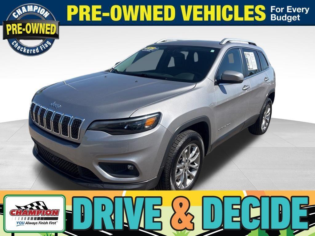 used 2021 Jeep Cherokee car, priced at $19,921