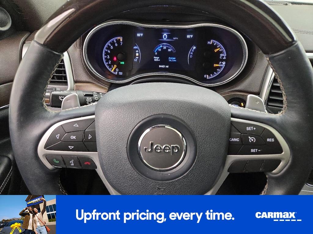 used 2016 Jeep Grand Cherokee car, priced at $17,998