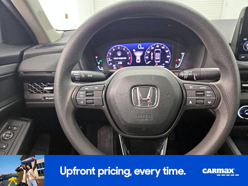 used 2024 Honda Accord car, priced at $27,998