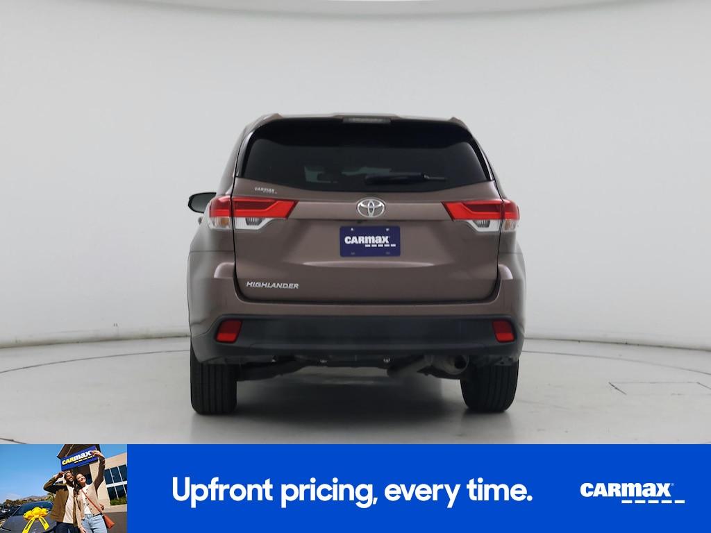used 2019 Toyota Highlander car, priced at $17,998