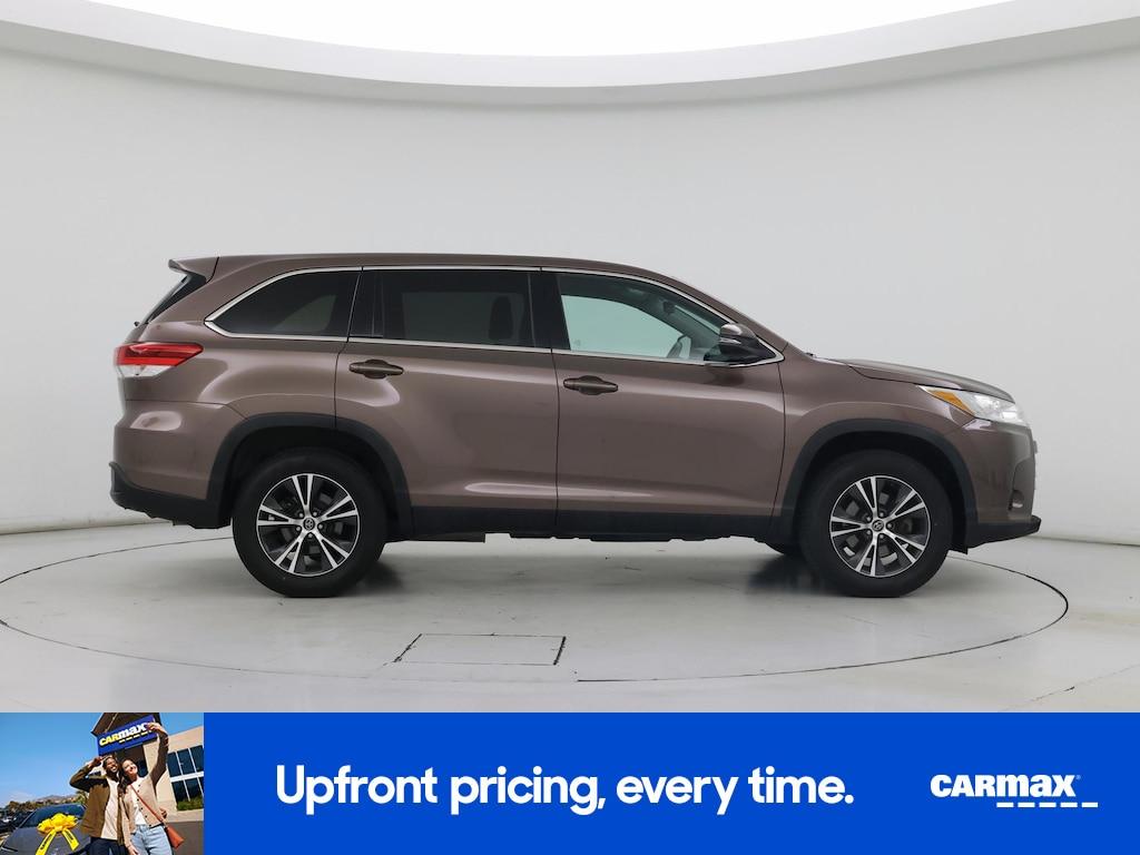 used 2019 Toyota Highlander car, priced at $17,998