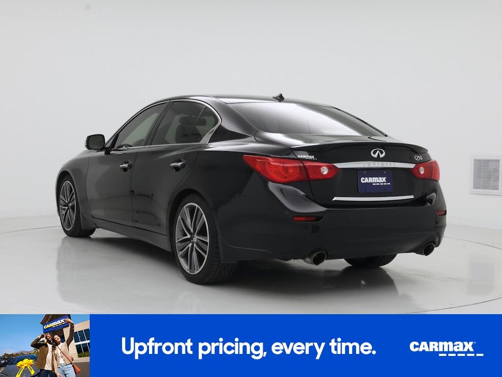 used 2014 INFINITI Q50 car, priced at $20,998