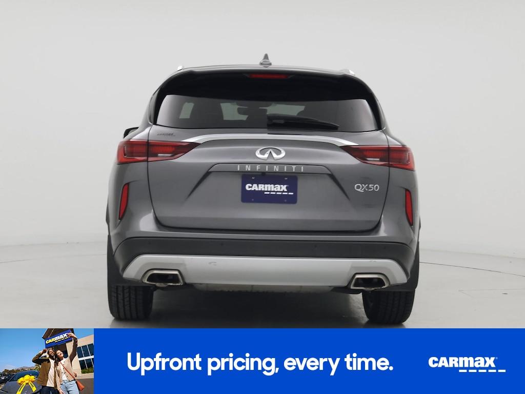 used 2023 INFINITI QX50 car, priced at $28,998