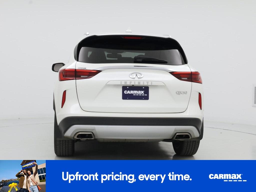 used 2022 INFINITI QX50 car, priced at $28,998