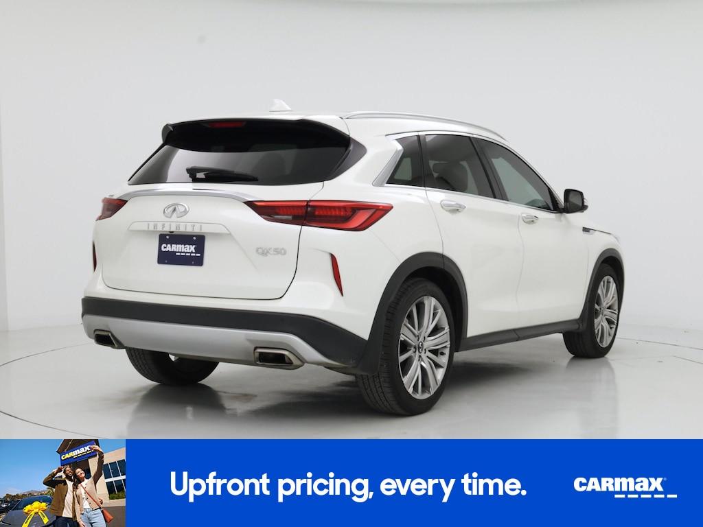 used 2022 INFINITI QX50 car, priced at $28,998