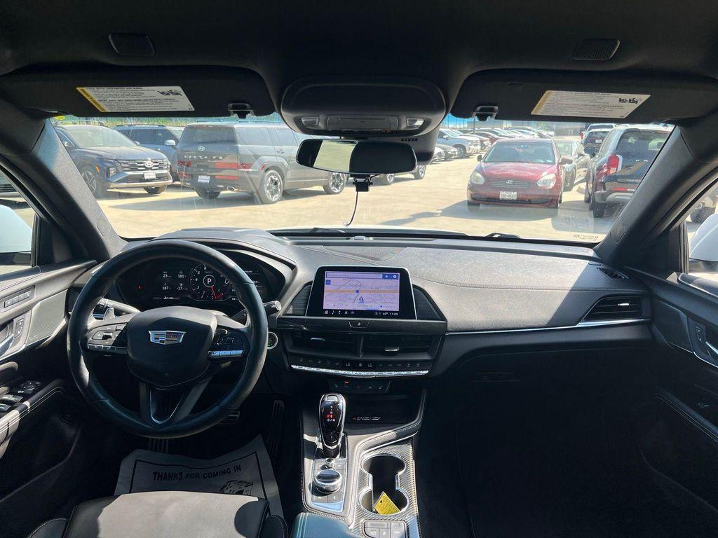 used 2022 Cadillac CT4-V car, priced at $56,322