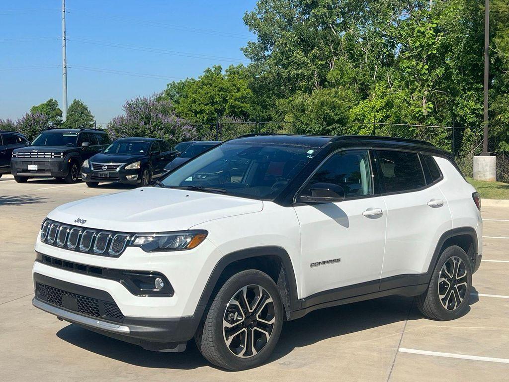 used 2022 Jeep Compass car, priced at $23,499