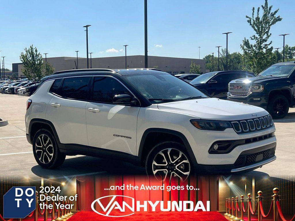 used 2022 Jeep Compass car, priced at $22,499