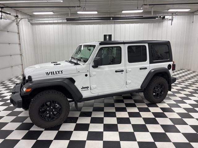 used 2022 Jeep Wrangler Unlimited car, priced at $24,999
