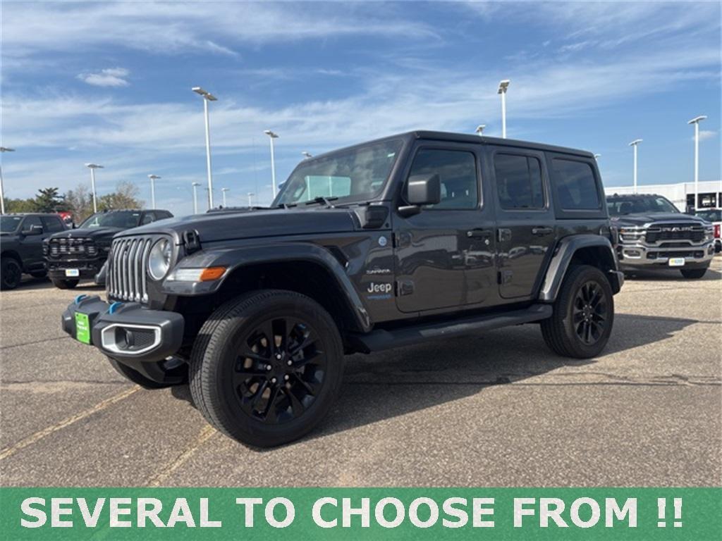 used 2022 Jeep Wrangler Unlimited 4xe car, priced at $26,899
