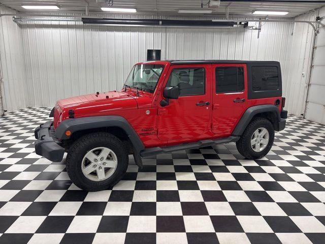 used 2015 Jeep Wrangler Unlimited car, priced at $16,697